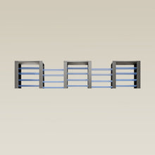 Load image into Gallery viewer, Triple ShortThrone with 20 shelves