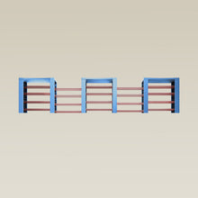 Load image into Gallery viewer, Triple ShortThrone with 20 shelves