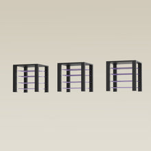 Load image into Gallery viewer, Triple ShortThrone with 12 shelves